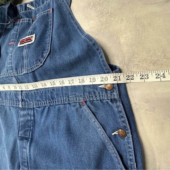Big‎ Mac 46 Vintage Bib Overalls Country Outdoor Farmer Carpenter Grandpacore - Picture 11 of 14